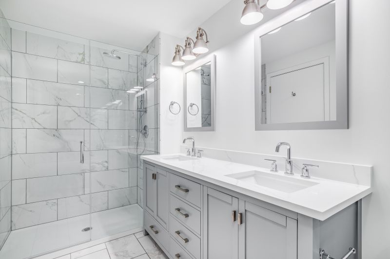 Modern Vanity with Double Sinks