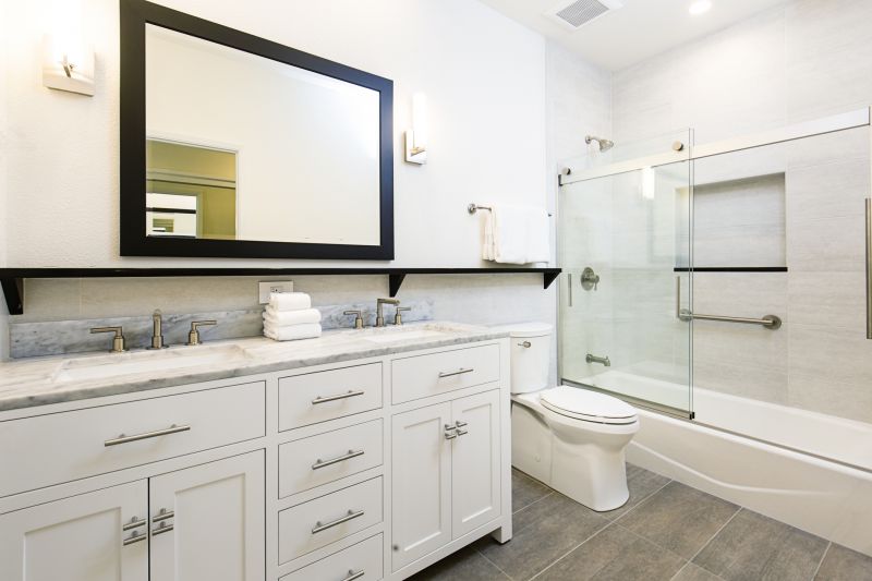 Double Vanity Area